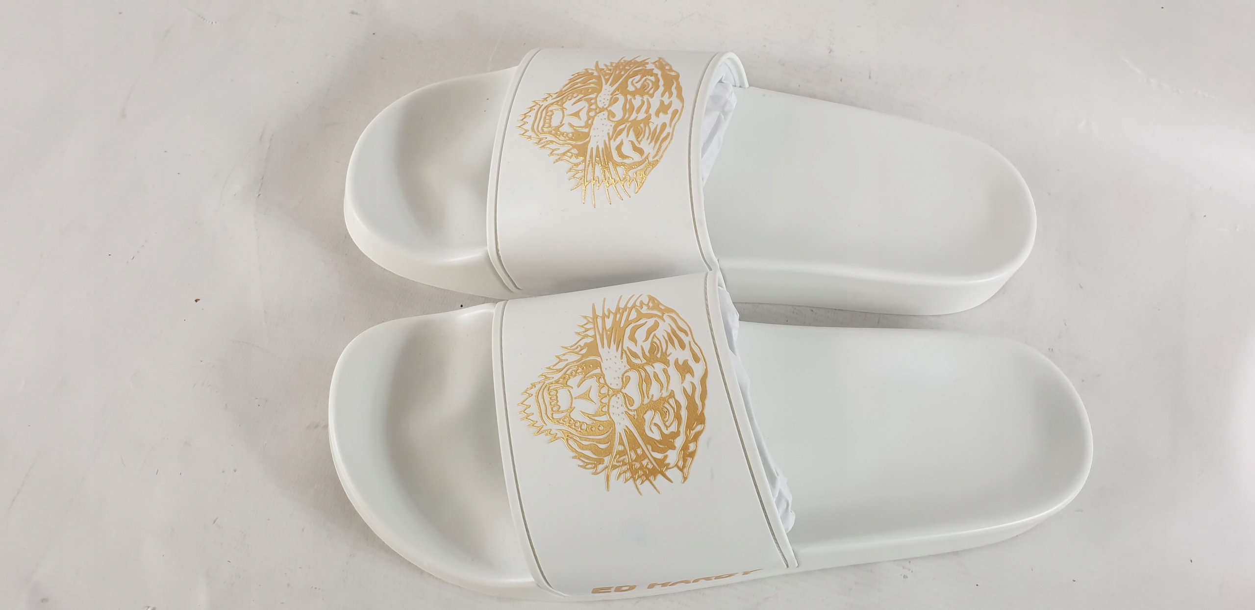 pánské pantofle ed hardy bazénové Velikost 46