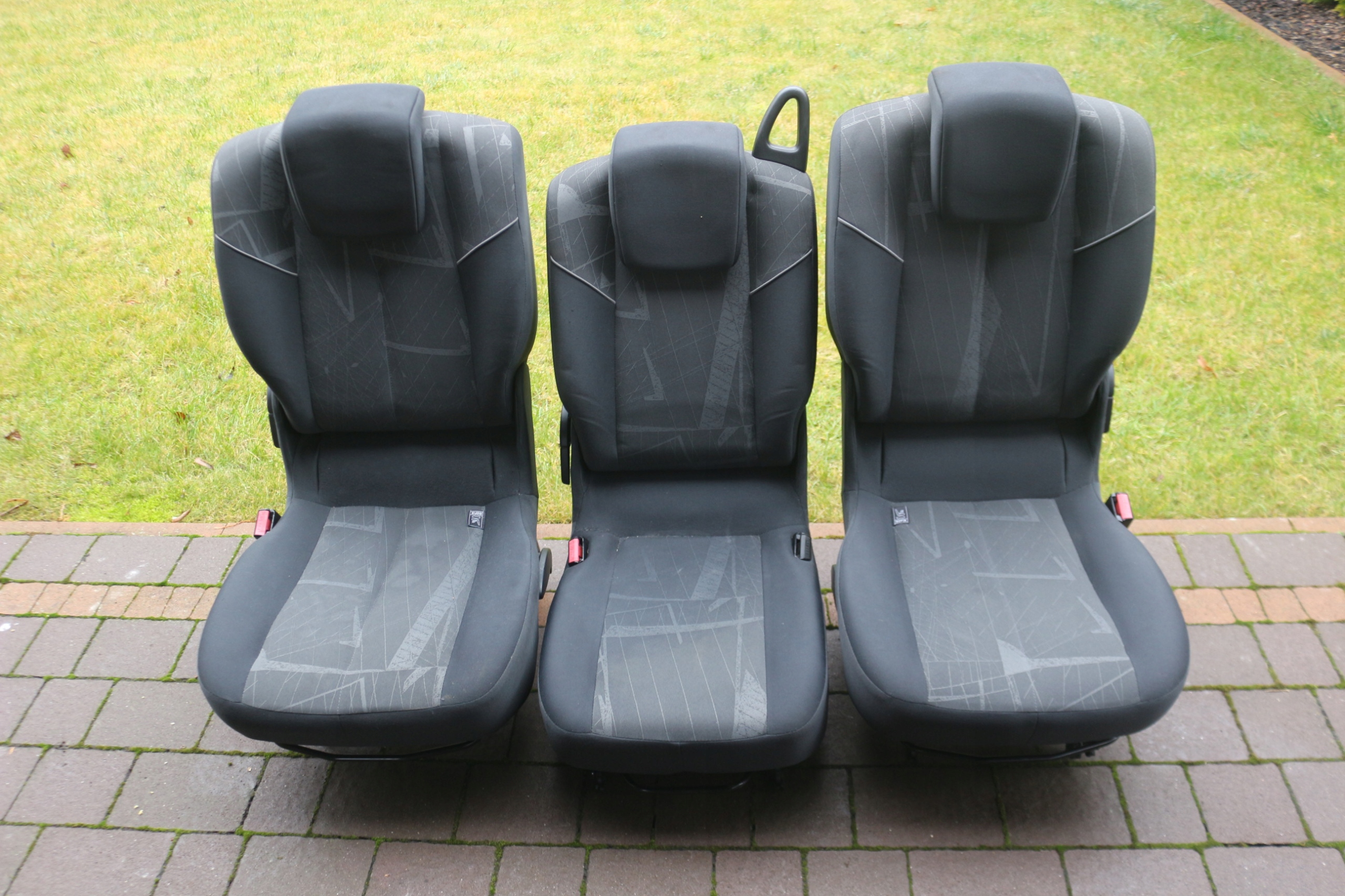 renault GRAND SCENIC II кресла второй