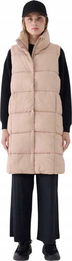 Dámská Vesta 4F F209 Béžová 4FWSS25TVJAF209 83S vel. XL