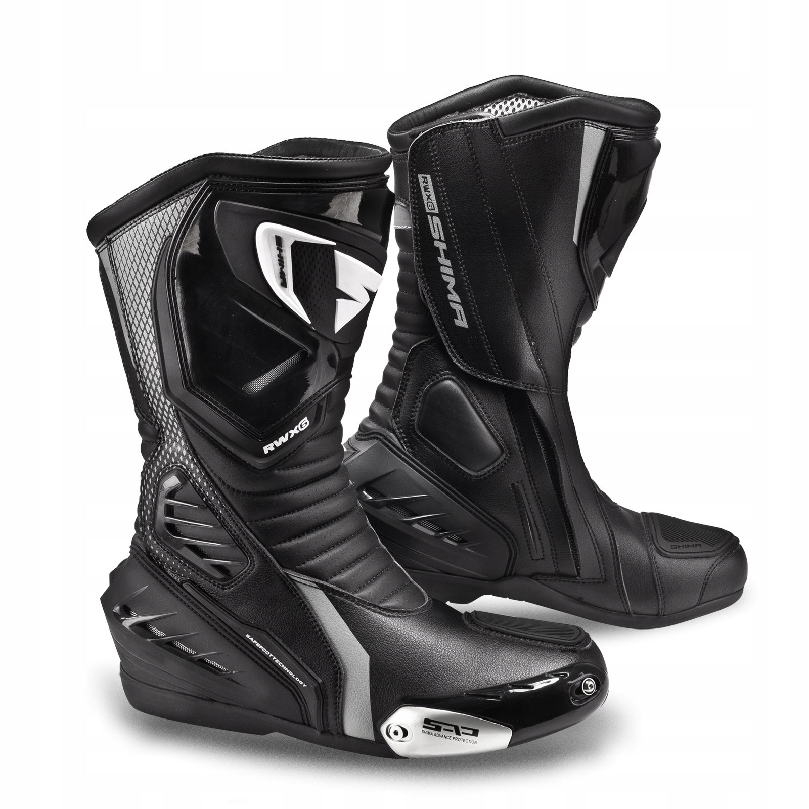 Dámske športové motocyklové topánky Shima RWX-6 Black 38