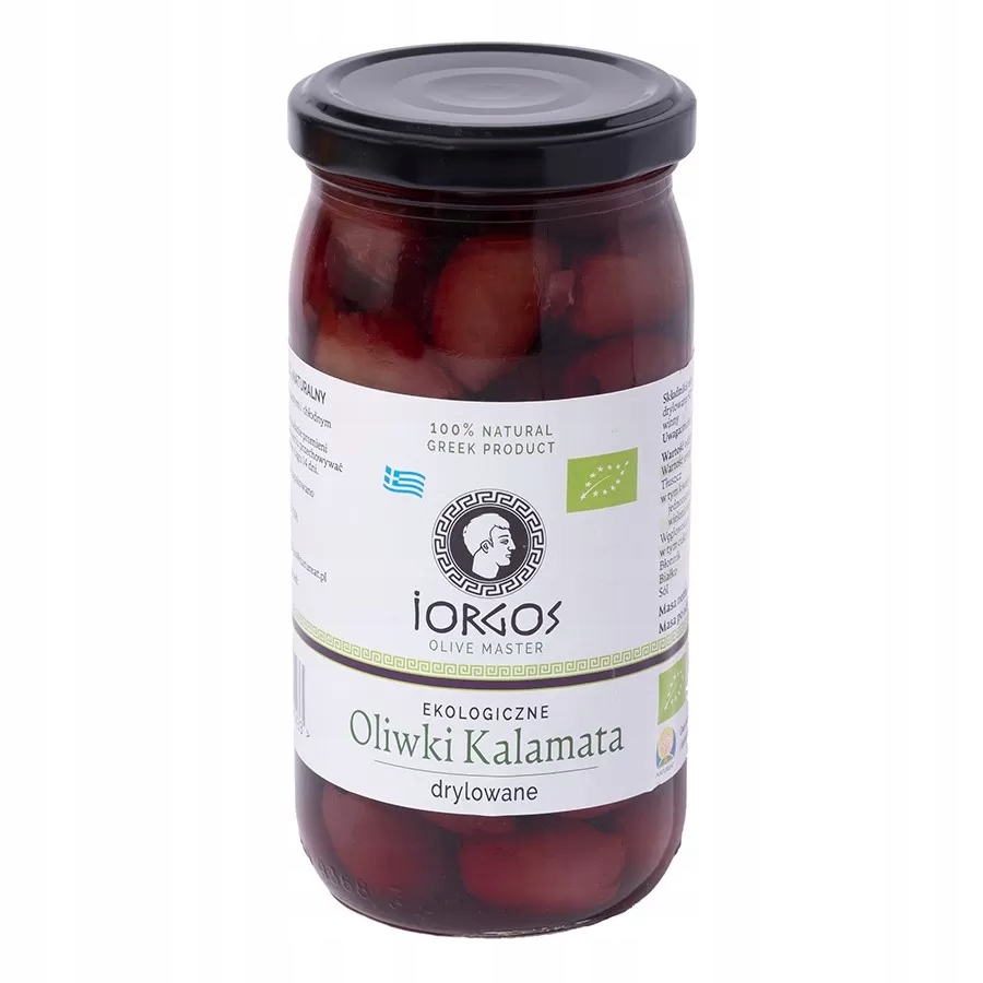 Levně Olivy Kalamata sušené Bio Iorgos, 180 g