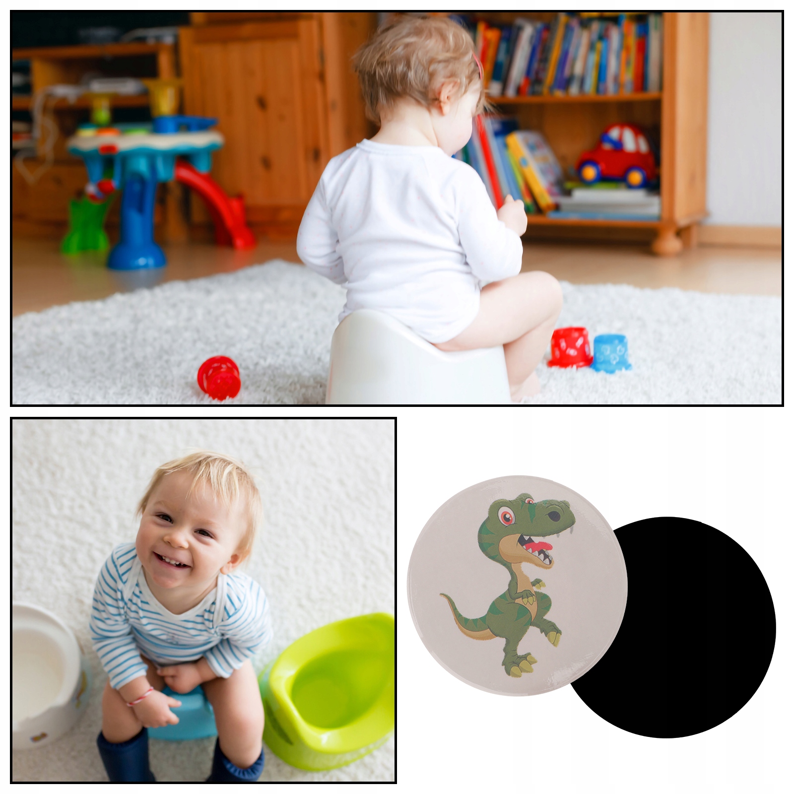 NAKLEJKI SAMOPRZYLEPNE NA NOCNIK 10 ARKUSZY Marka bez marki