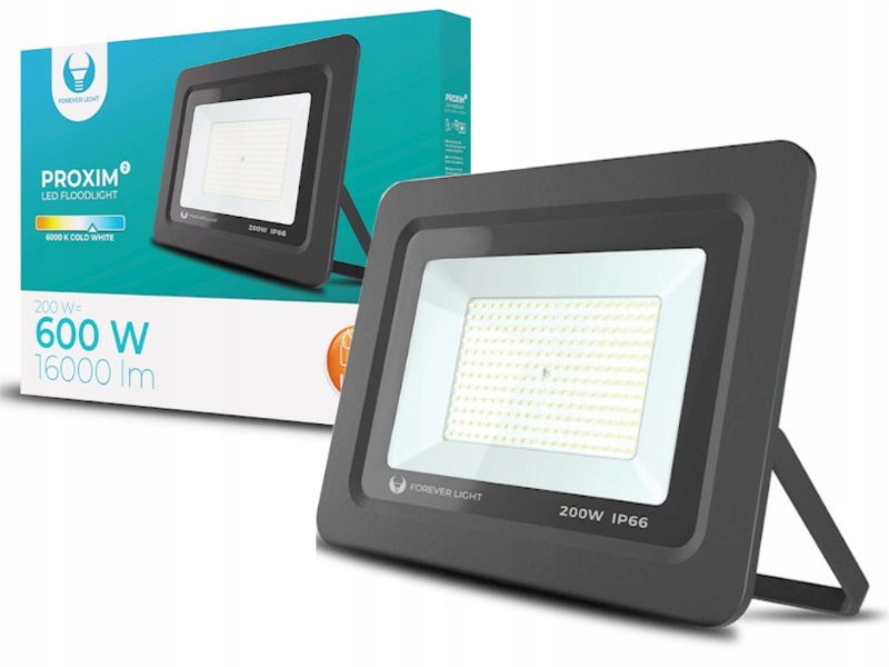 Lampa Halogen Led Venkovní Vodotěsná 200W IP65