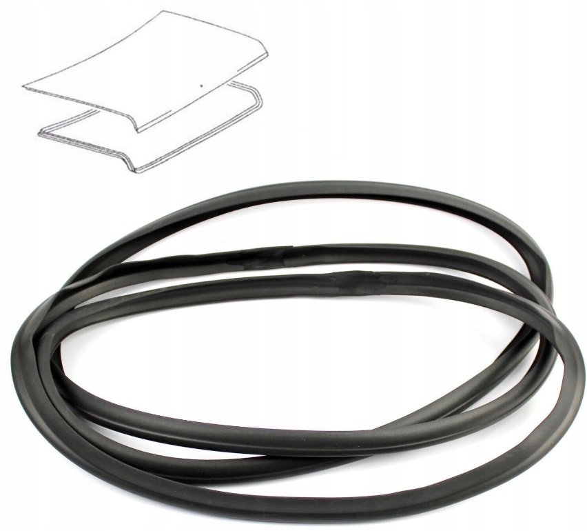 116 758 - Прокладка кришки багажника Mercedes W116 S-Class