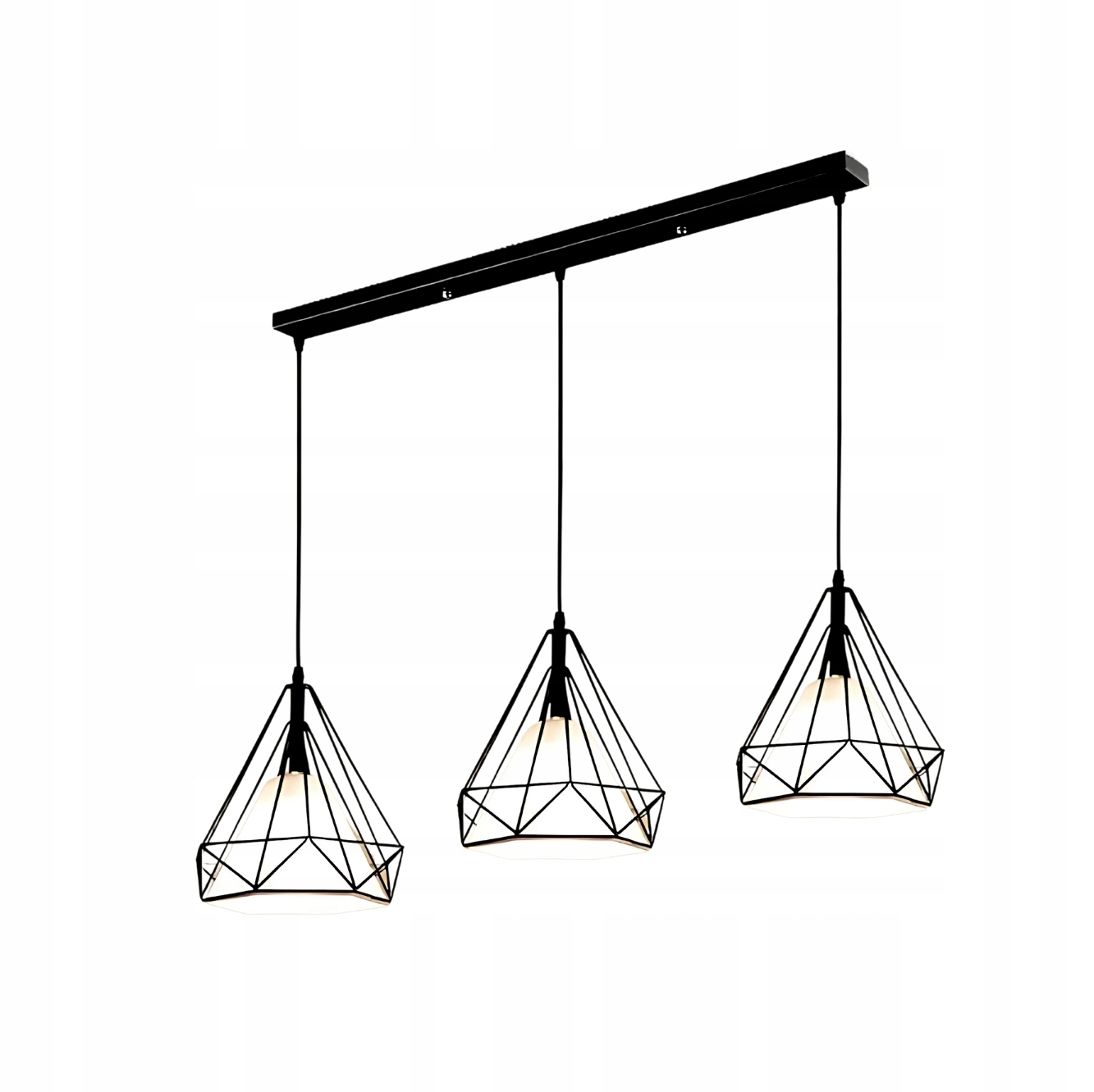 Závěsná lampa Diamond Abigali Diamond III L