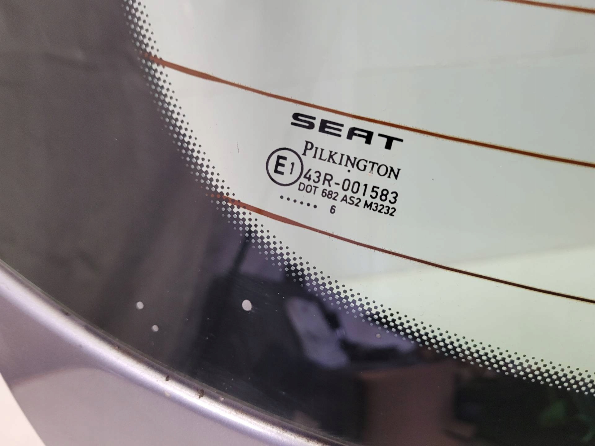 rear trunk door boot SEAT Ibiza 4 2nd facelift 2016