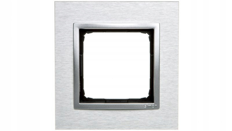

Simon 54 Nature Ramka pojedyncza metal Inox Klasyc
