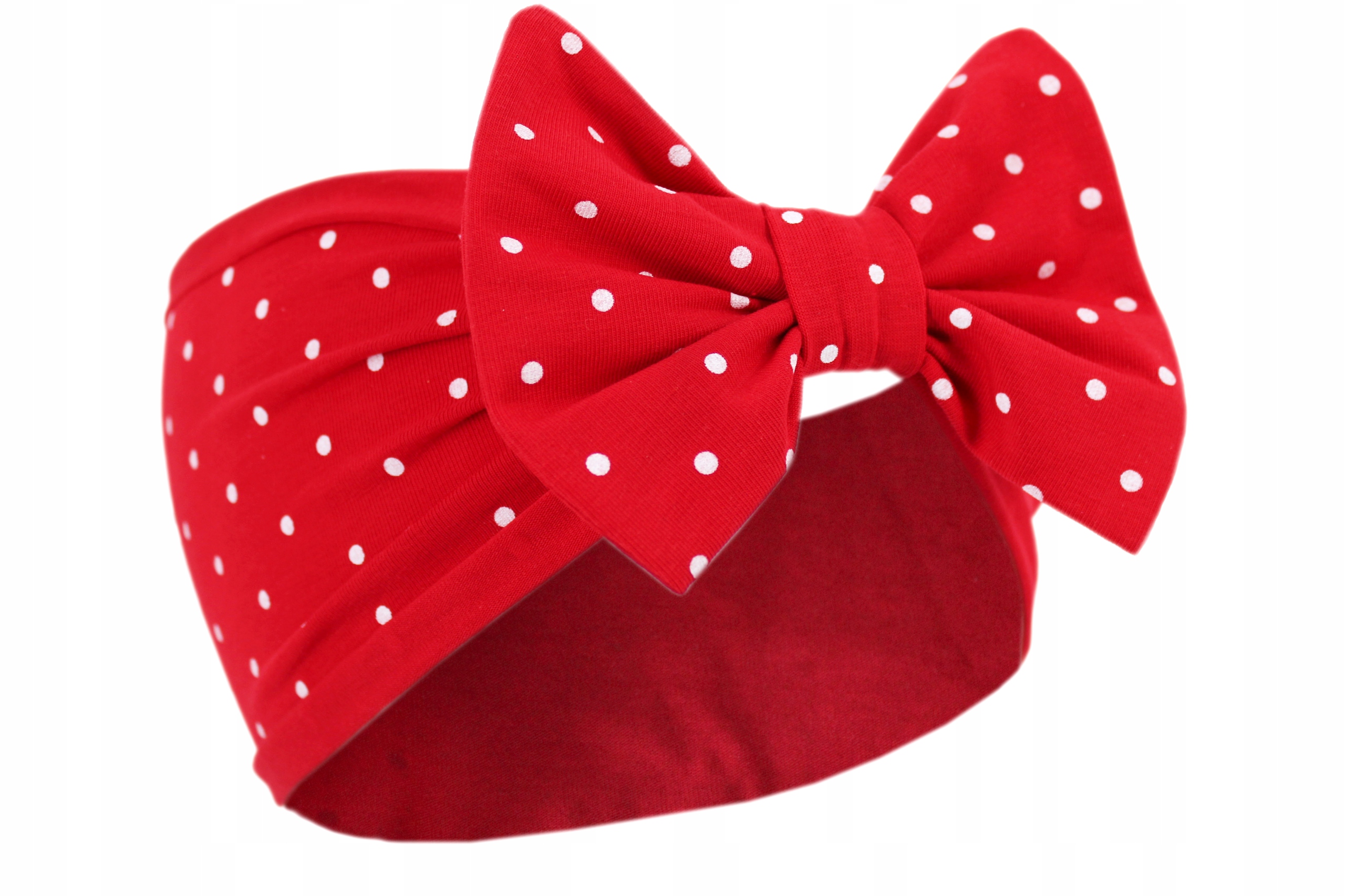 

Opaska Dziecięca Szeroka Wiosenna Bawełna Kokarda