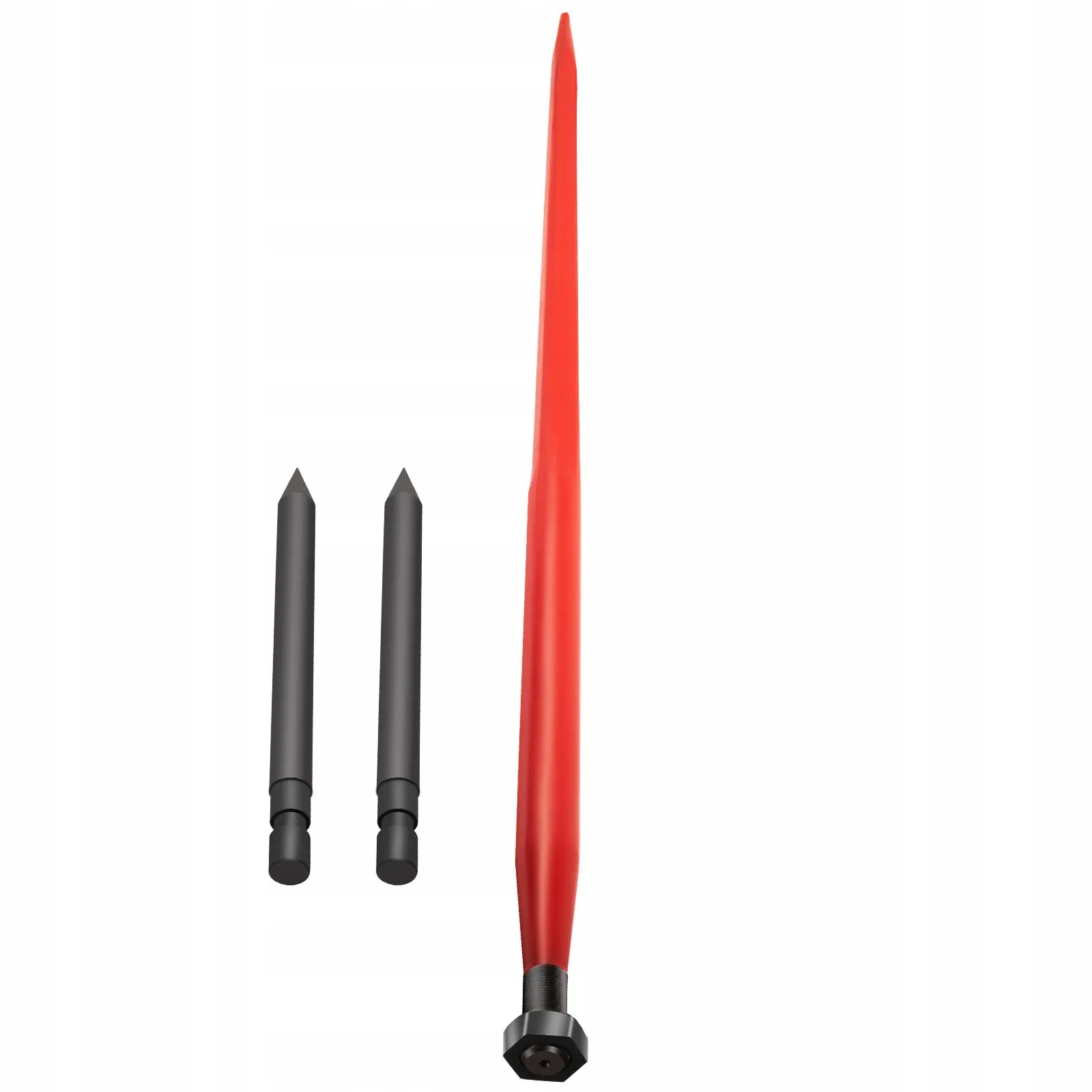 Vidle na balíky sena 125 cm 1360 kg 2 stabilizátory pro nakladač