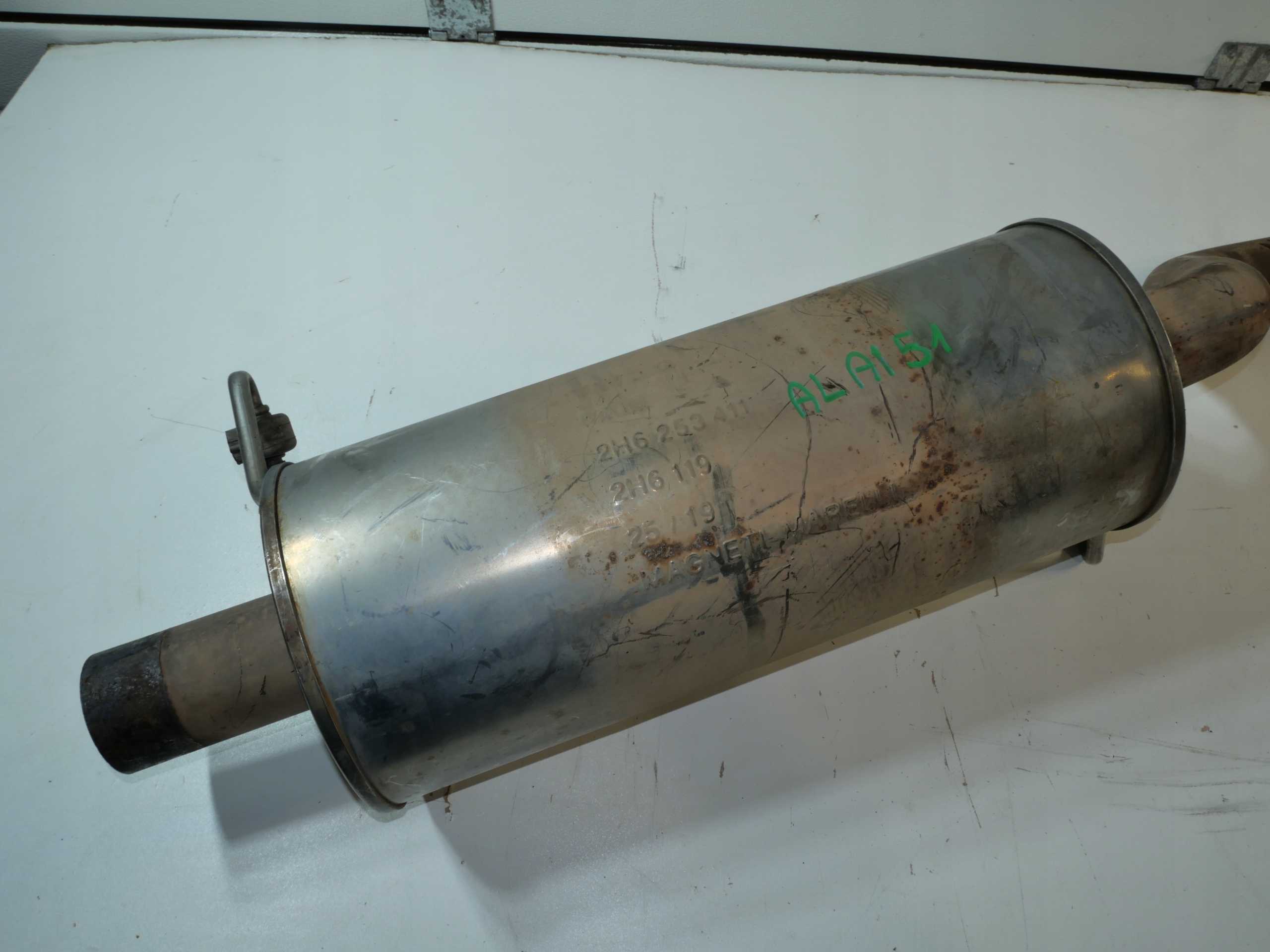 muffler, exhaust VW AMAROK 3.0 TDI 2H6253411