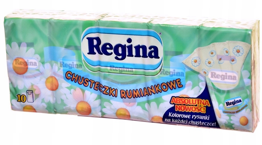 

Regina chusteczki higieniczne rumiankowe 4 warstwy