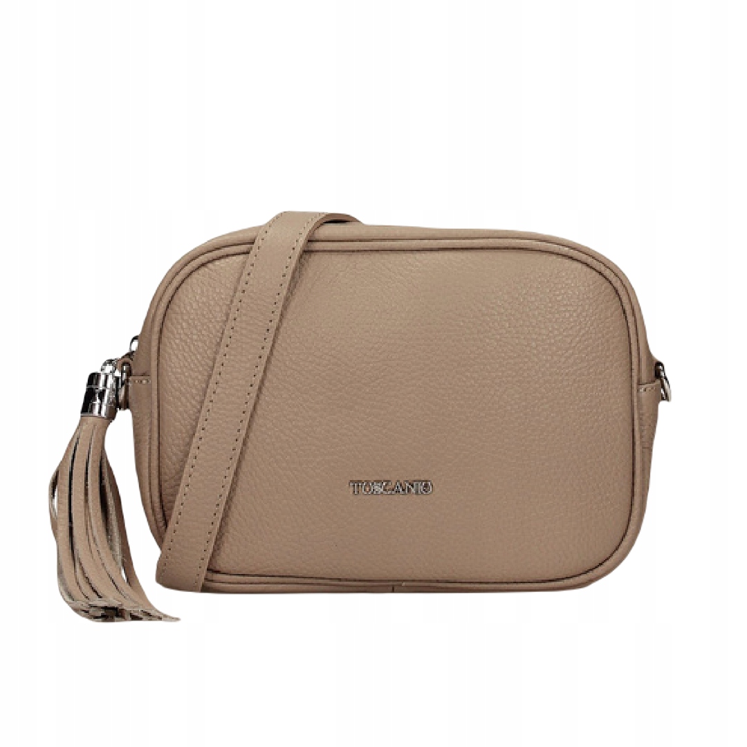 Dámská kabelka přes rameno Toscanio E27 Béžová D05