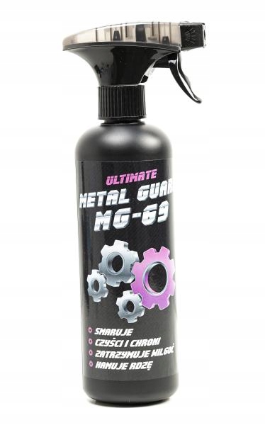 Środek Penetrujący Smaruje Czyści Konserwuje Hamuje Rdzę Metal Guard MG-69