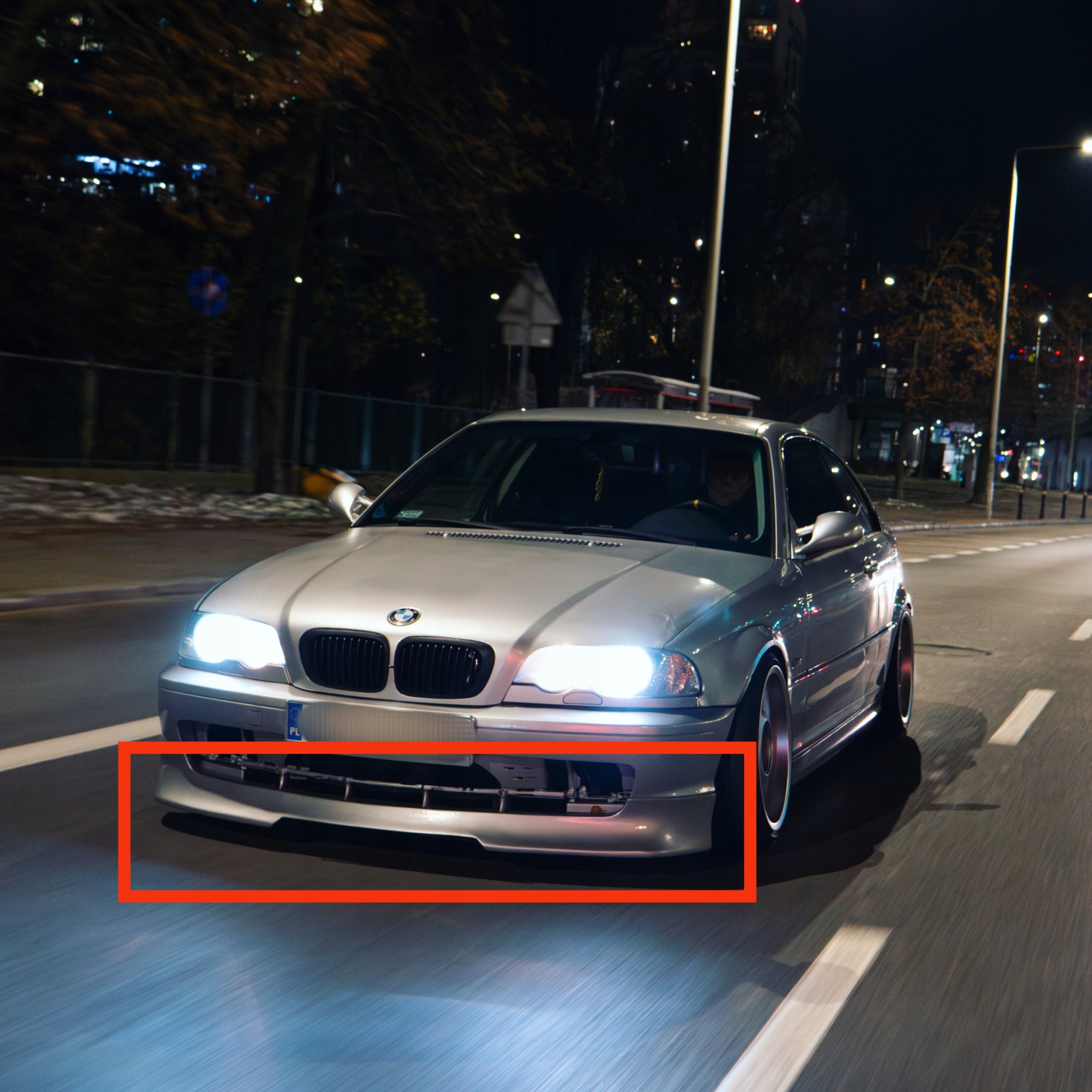 DOKŁADKA ZDERZAKA BMW E46 COUPE PRZEDLIFT HIT Numer katalogowy części 133