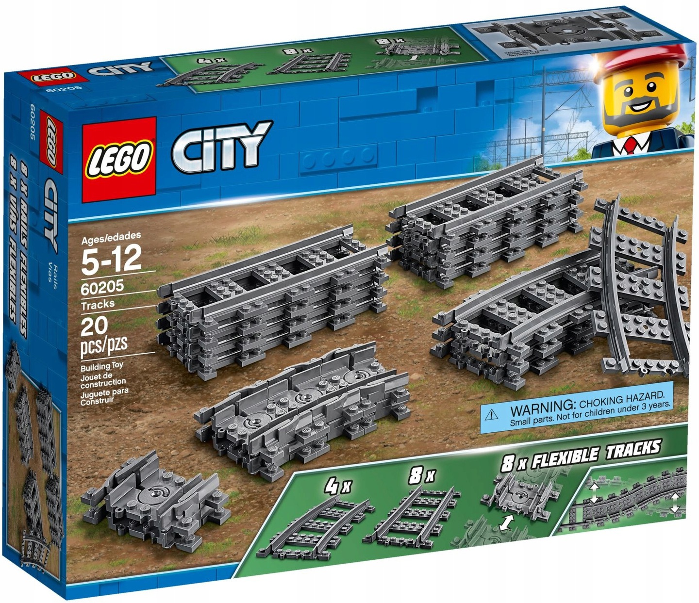 

Lego City Tory 60205 do 60197 60198 60238