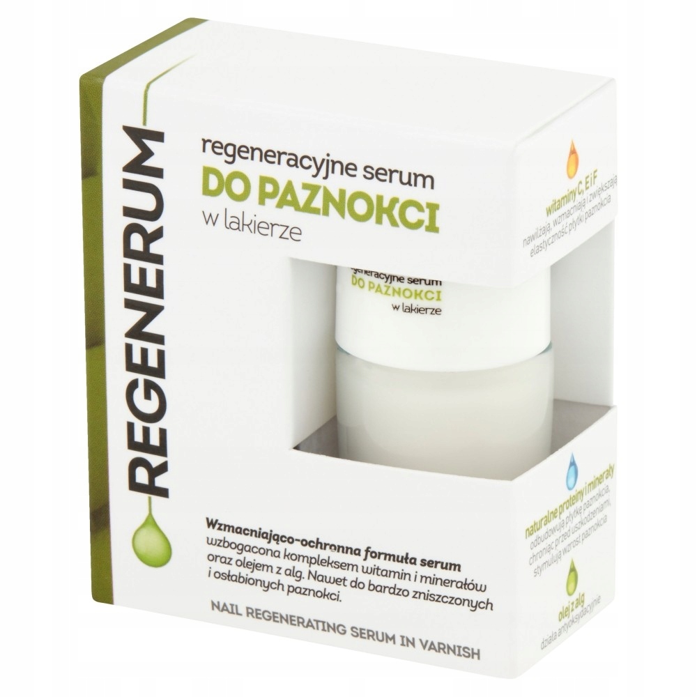 

Regenerum Regeneracyjne Serum do paznokci w lakier