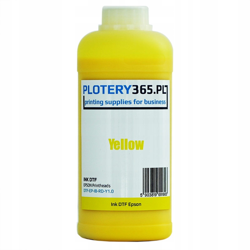 Tusz DTF, atrament DTF YELLOW 500ml do głowic EPSON