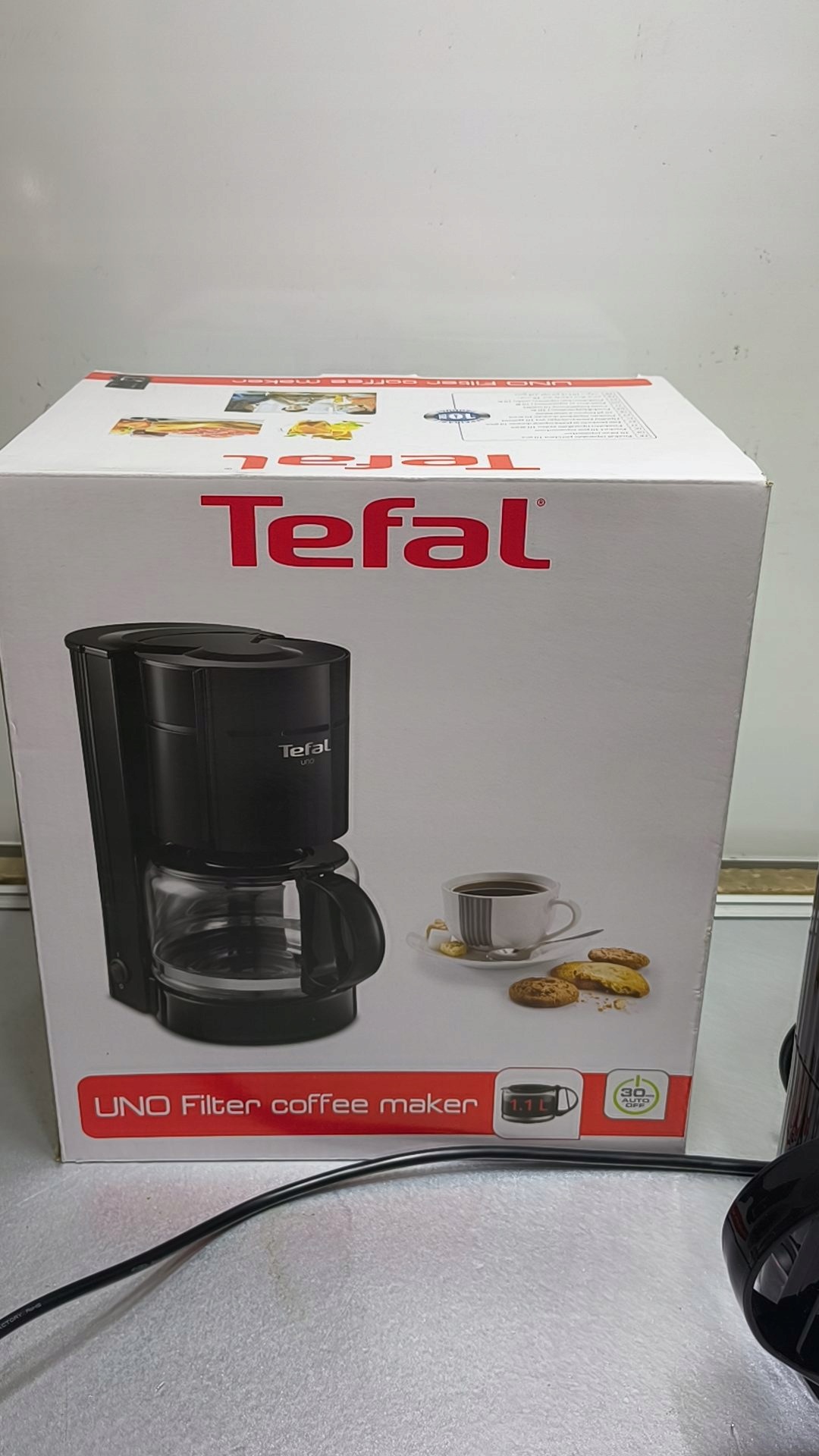 Tefal ekspres do kawy przelewowy Uno 1.100 800.00 — zdjęcie 3