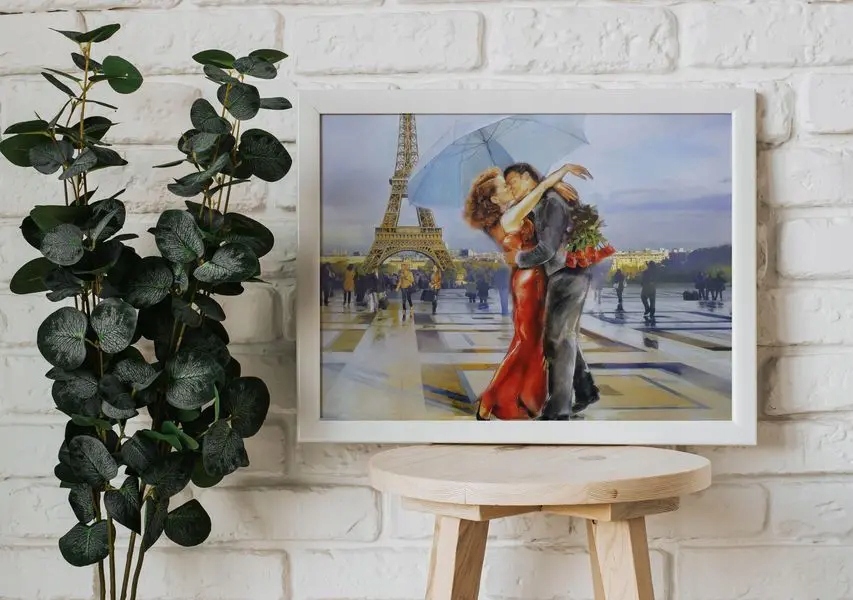 Haft Diamentowy Mozaika 5D Malowanie Zakochani Wiek dziecka 3 lata +