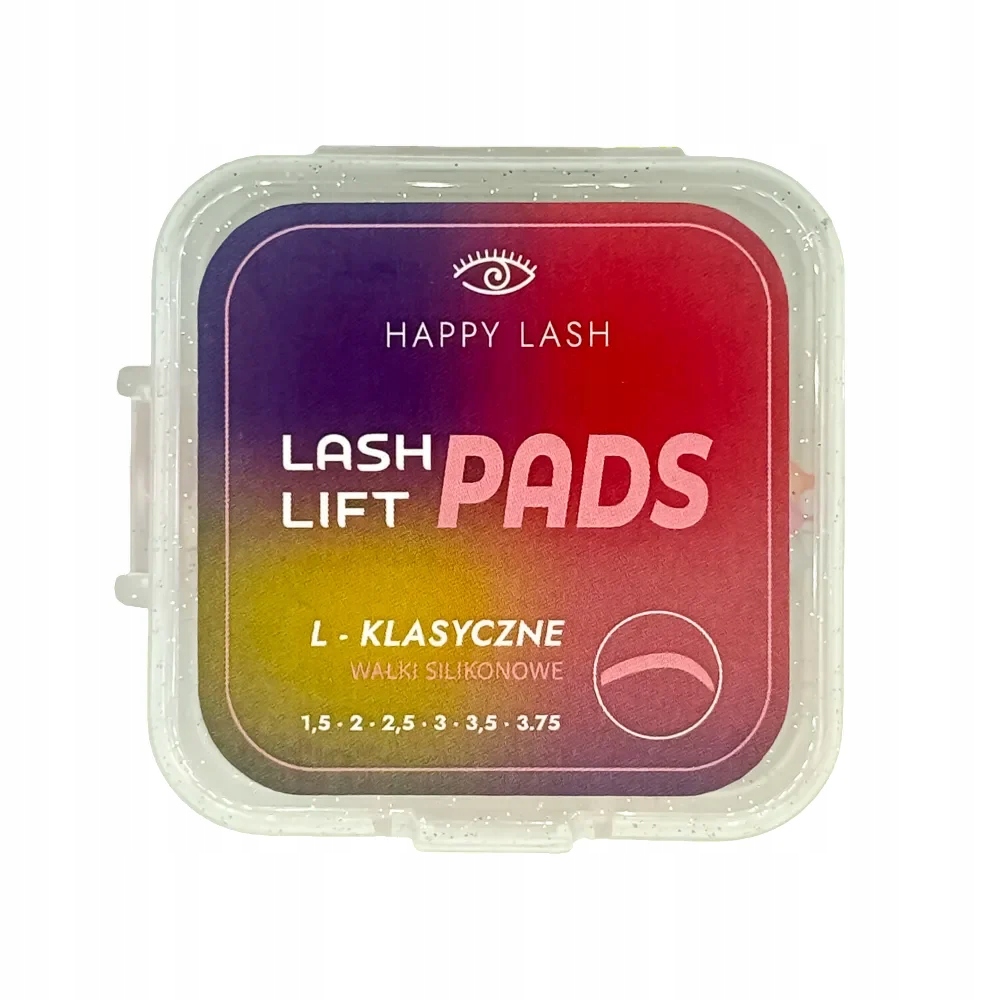Happy Lash L Klasyczne Zestaw Wałeczków do Laminacji Rzęs (6 rozmiarów)