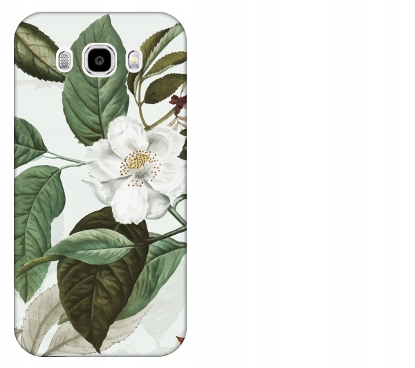 

Etui pokrowiec Samsung Galaxy J5 2016 Kwiat biały