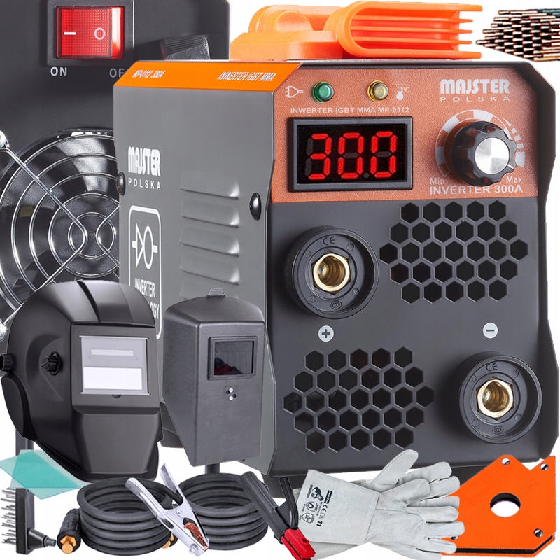

Spawarka Inwerterowa Mma Tig Igbt LCD 300A Zestaw