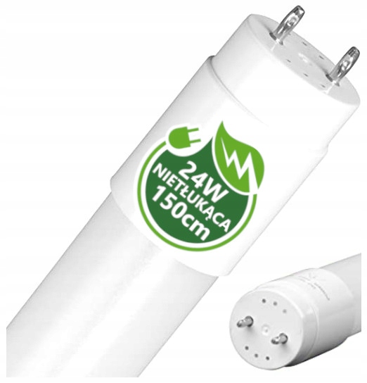 Świetlówka LED 150cm 24W 2200Lm nietłukąca barwy