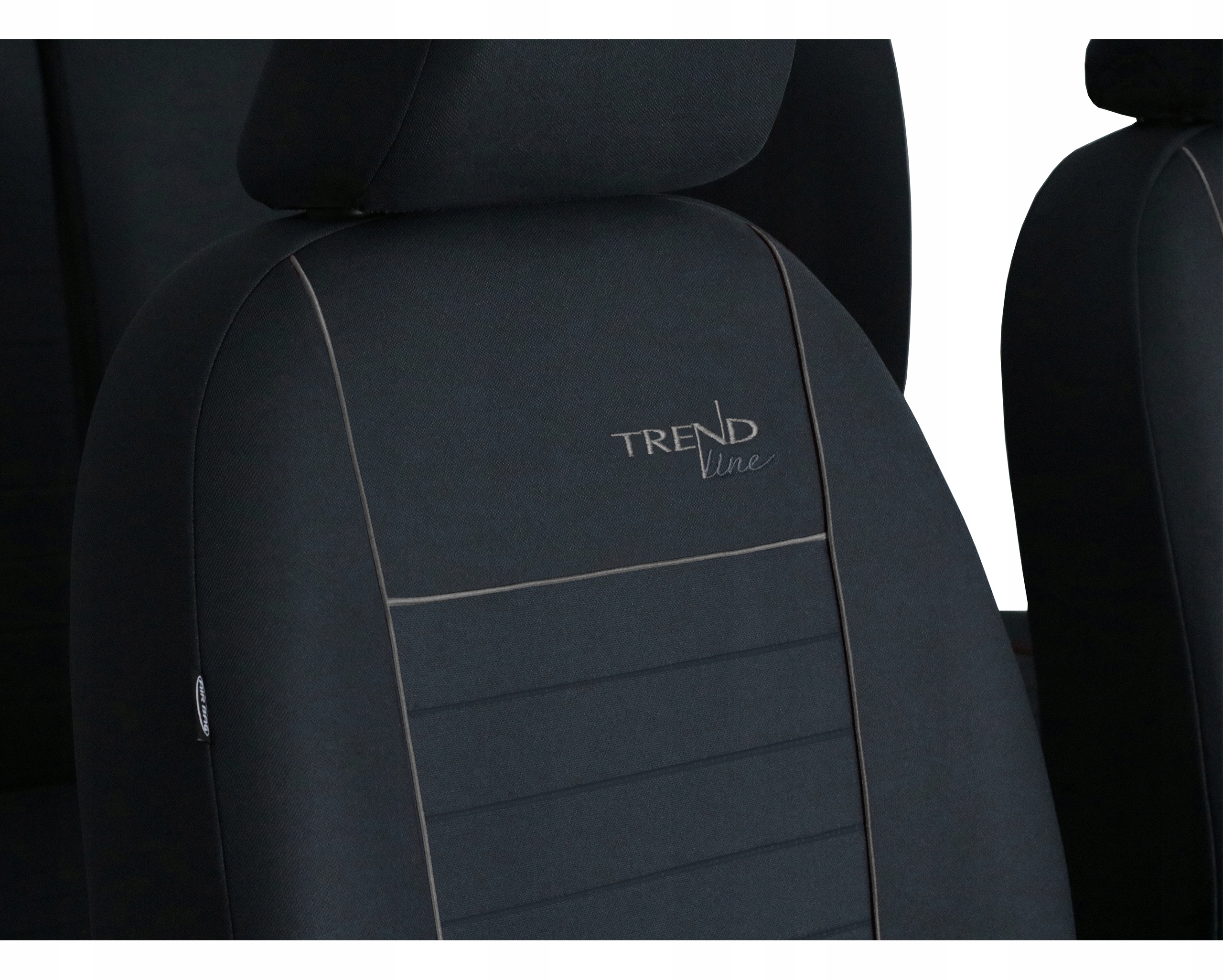 POKROWCE SAMOCHODOWE MIAROWE NA FOTELE DO FIAT 500 Model Trend Line