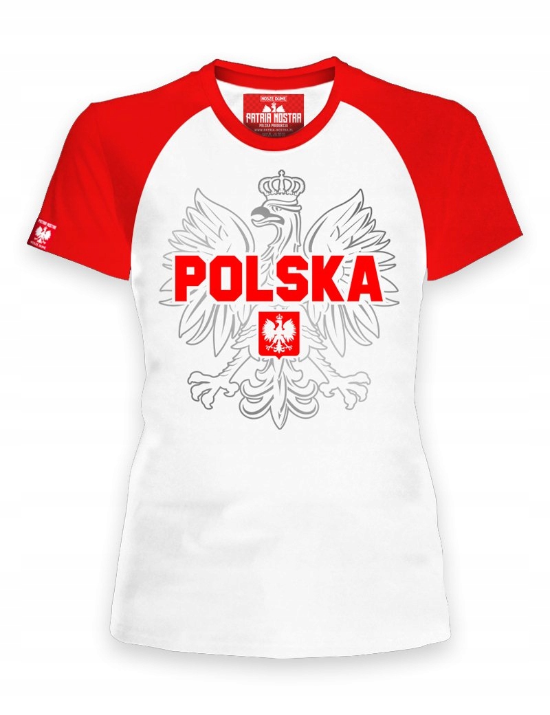 Koszulka Damska Kibicka Mecz Reprezentacja Polski