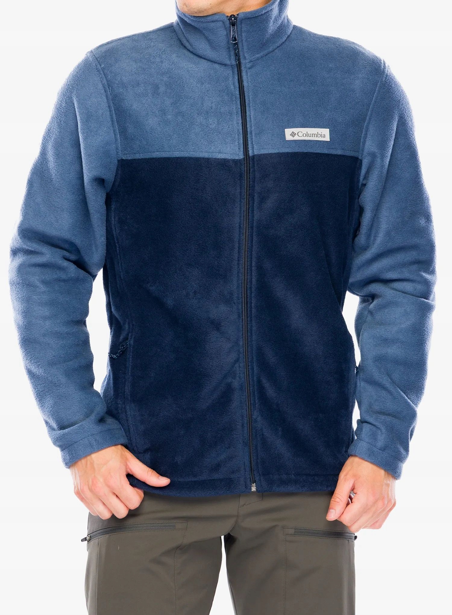Fleecová Mikina Columbia Steens Mountain 2.0 tmavě horská/barevná námořnická modrá S