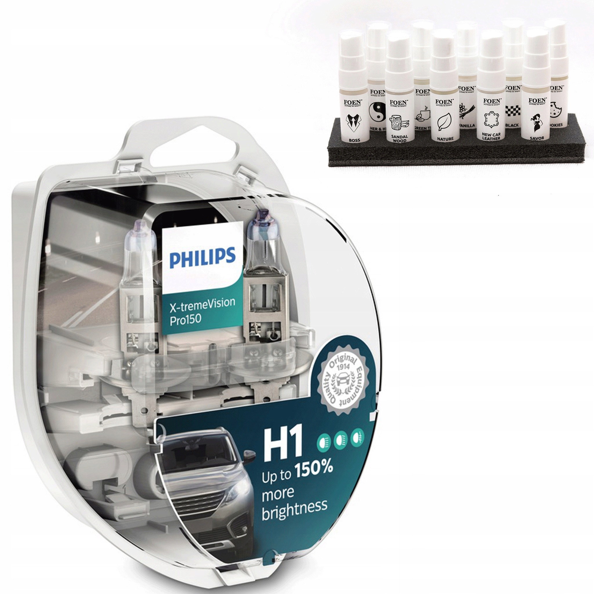 

Philips Żarówki H1 X-Treme Vision Pro150 +150%