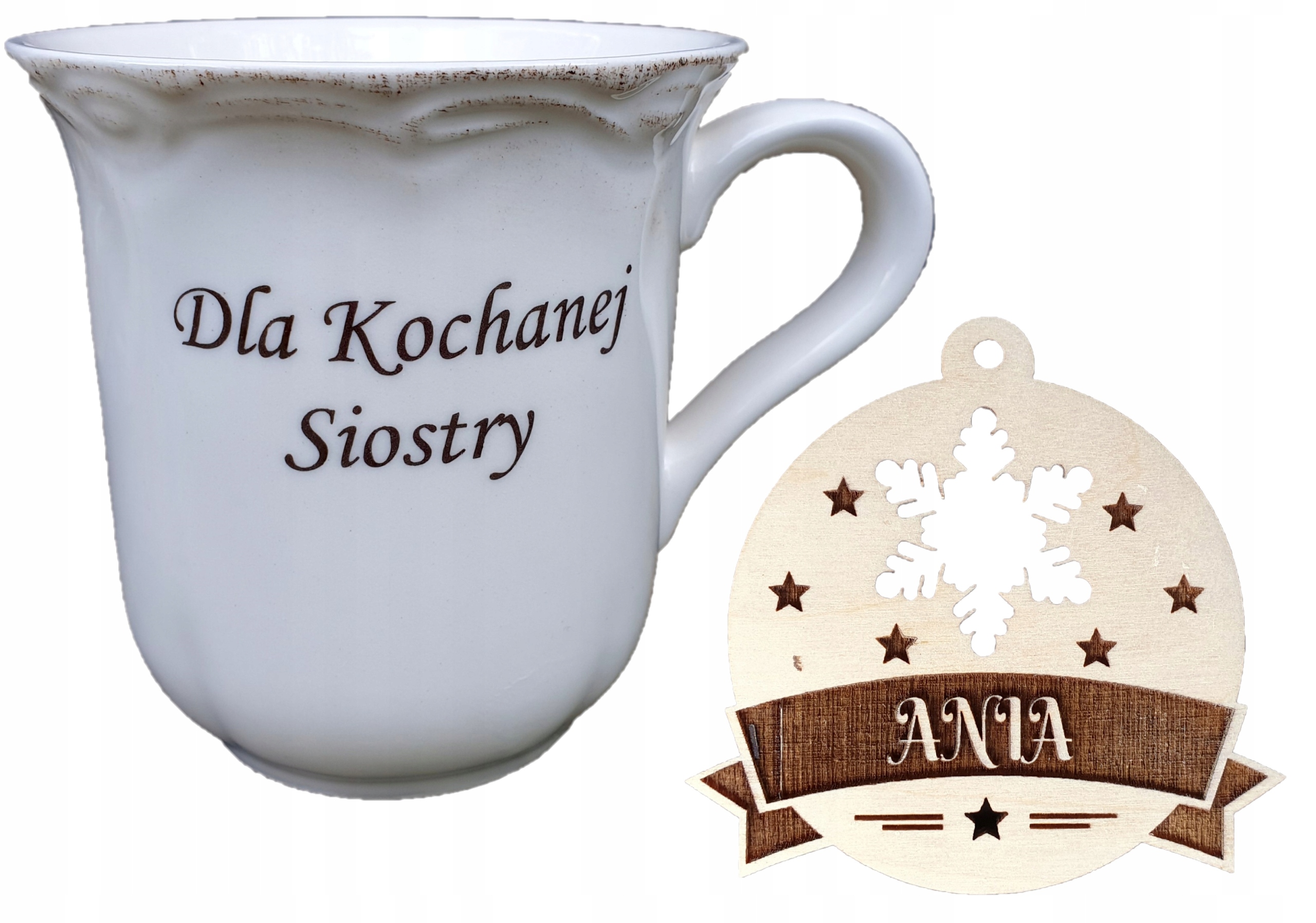 

na Święta pod Choinkę Mikołaja dla Siostry