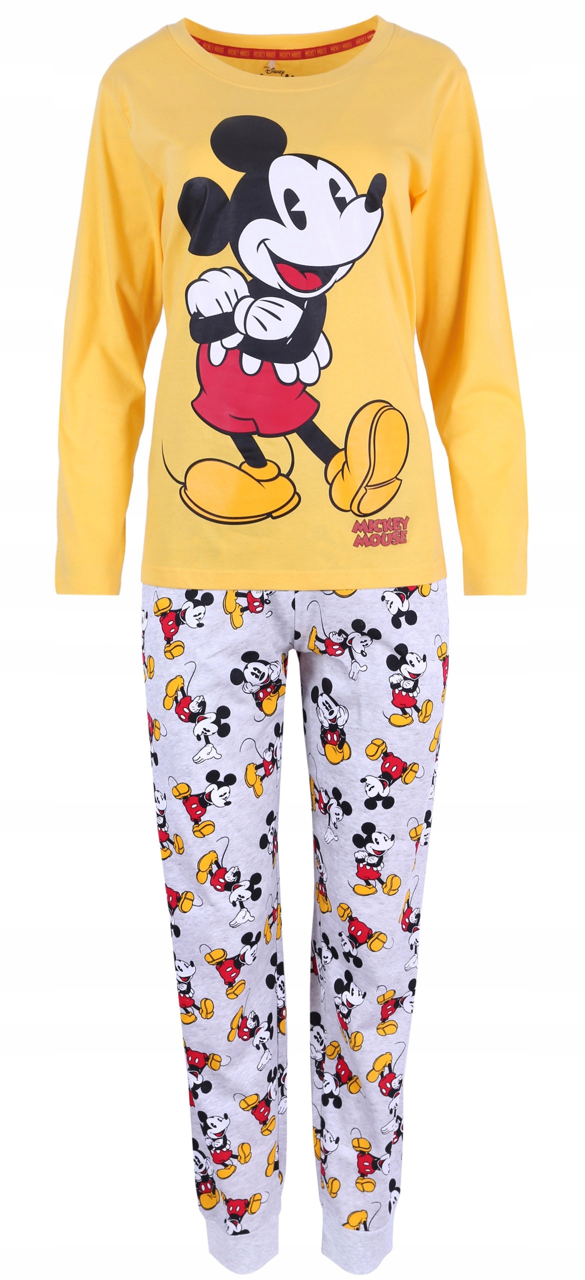 

Żółto - szara piżama Myszka Mickey Disney S