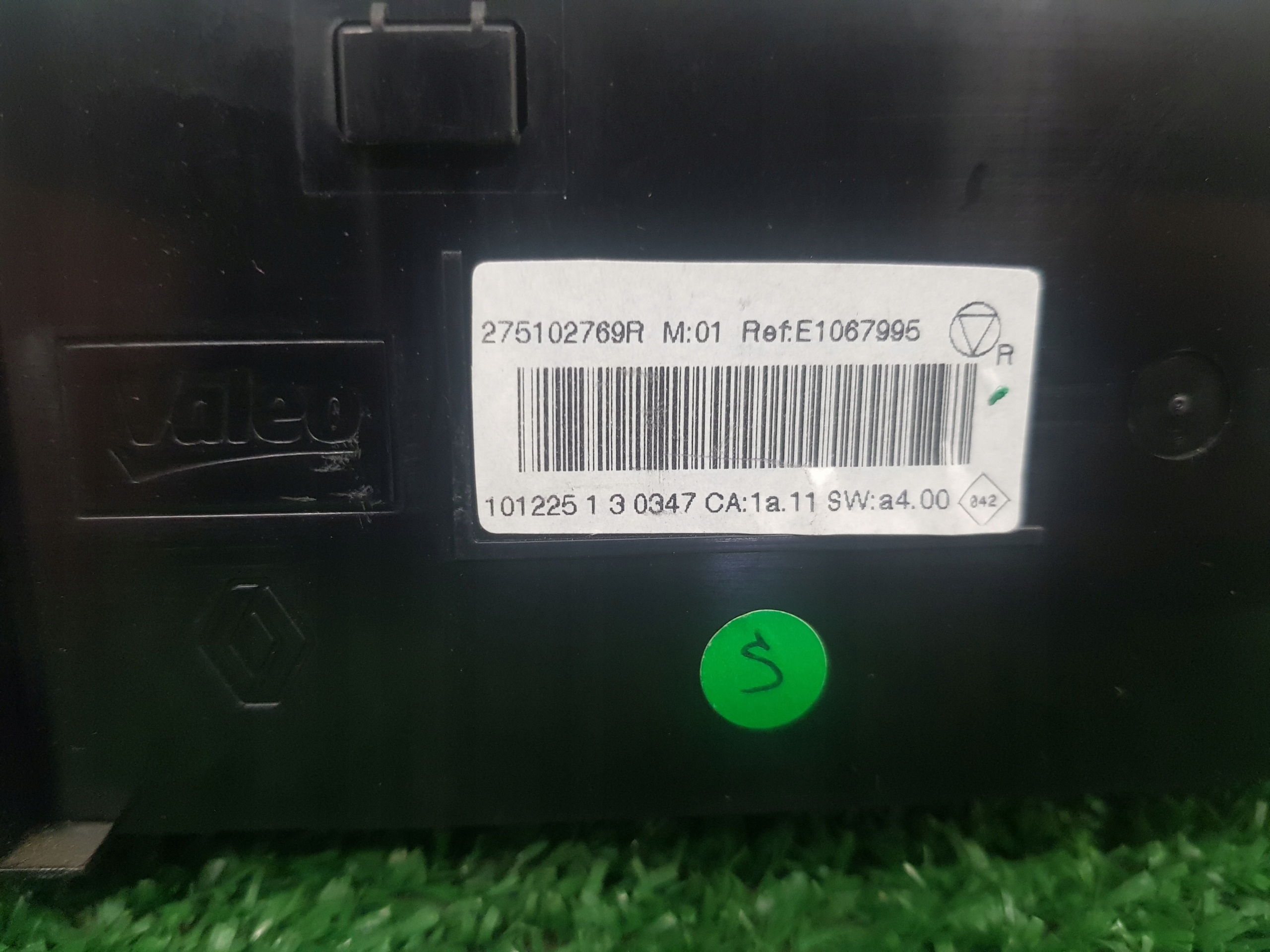 control panel air conditioning devices RENAULT SCENIC 3 275102769R