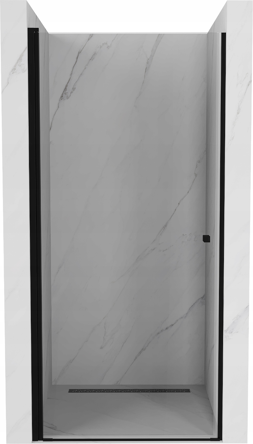 Mexen Pretoria Drzwi Prysznicowe 90 cm Black