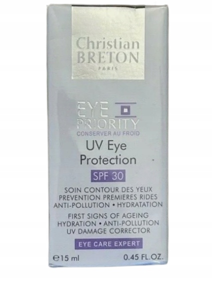 Christian Breton Uv Eye Protection SPF30 oční krém s vysokým filtrem