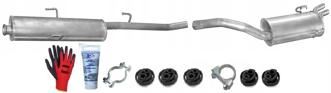 Fiat Ulysse 1.9 2.0 2.1 Diesel (1994-2002) Tlumič sada bonus