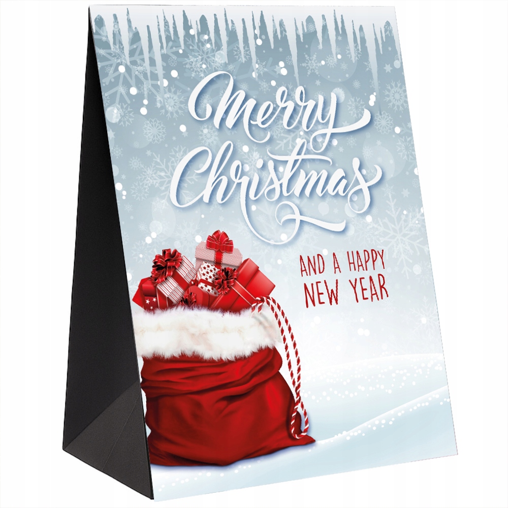 20ks Vánoční krabička 40x30 cm dárkové balení na Mikuláše Vánoce