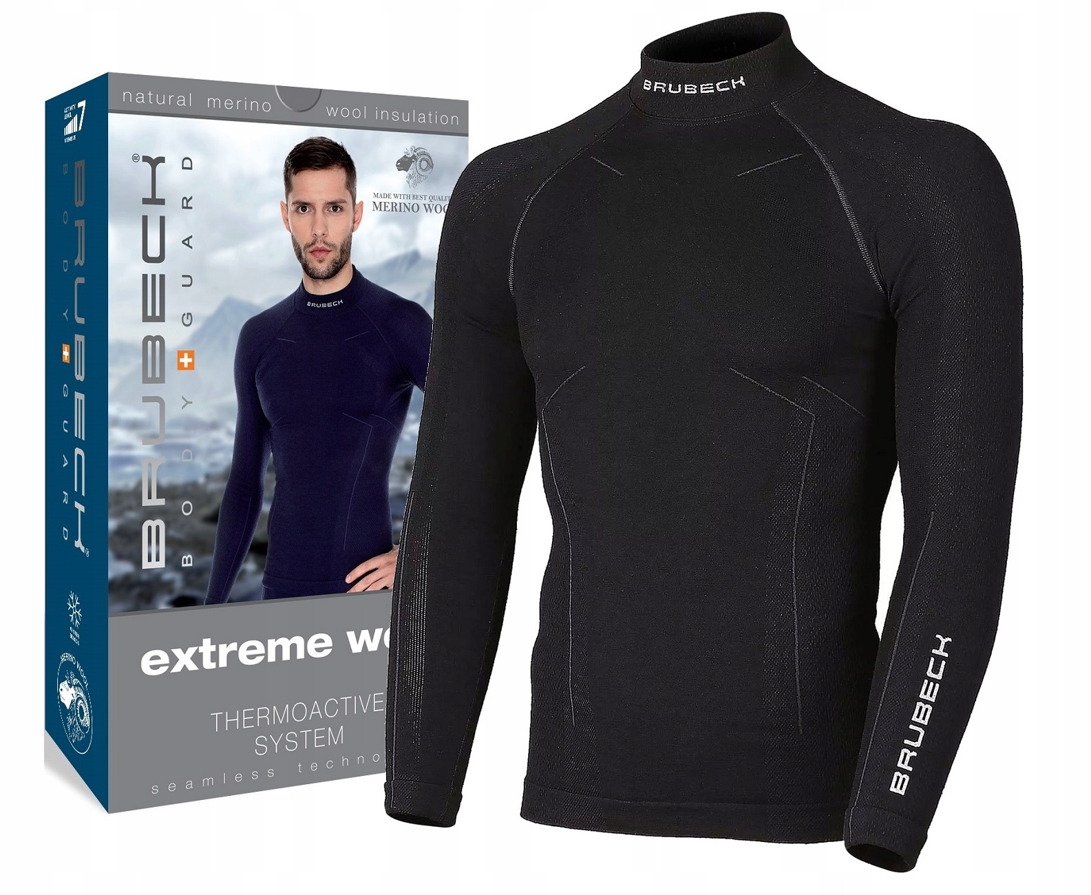 Brubeck Koszulka Termoaktywna Do Turystyki -2XL