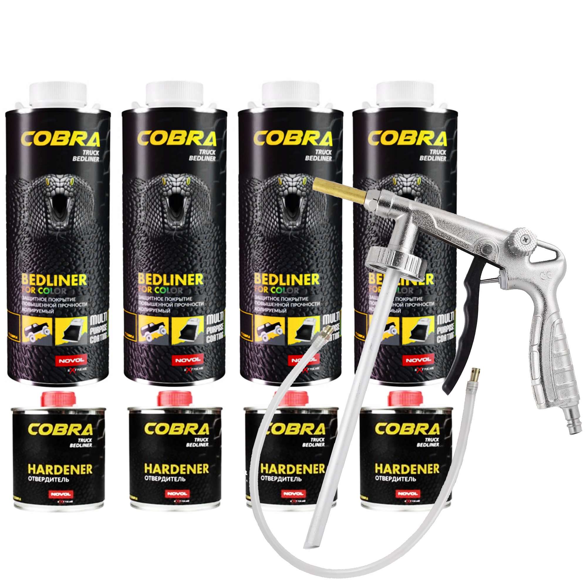 

Novol Cobra Truck Kolor zestaw pistolet