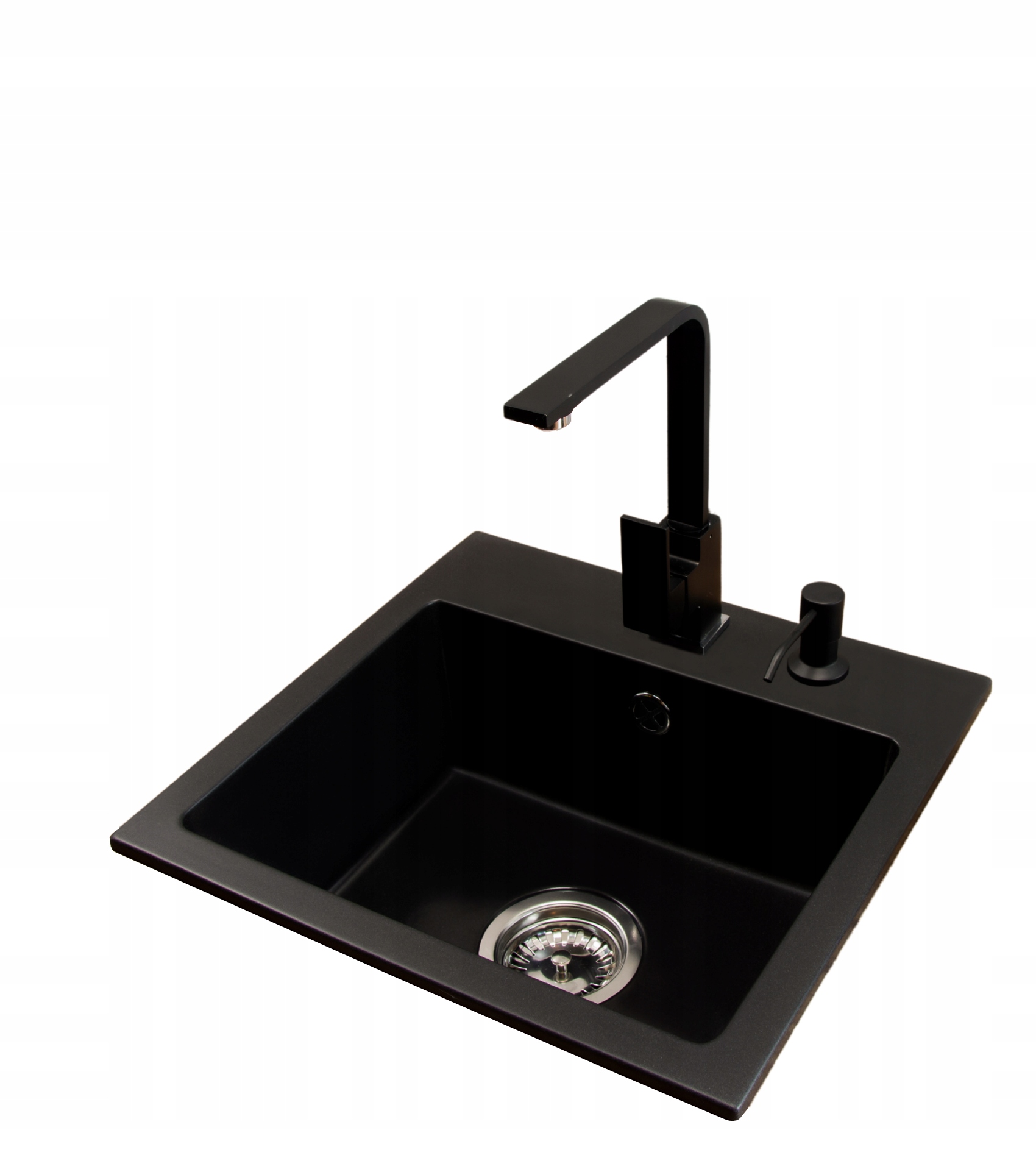 

Zlewozmywak Granitowy Don Bateria Nook Dozownik