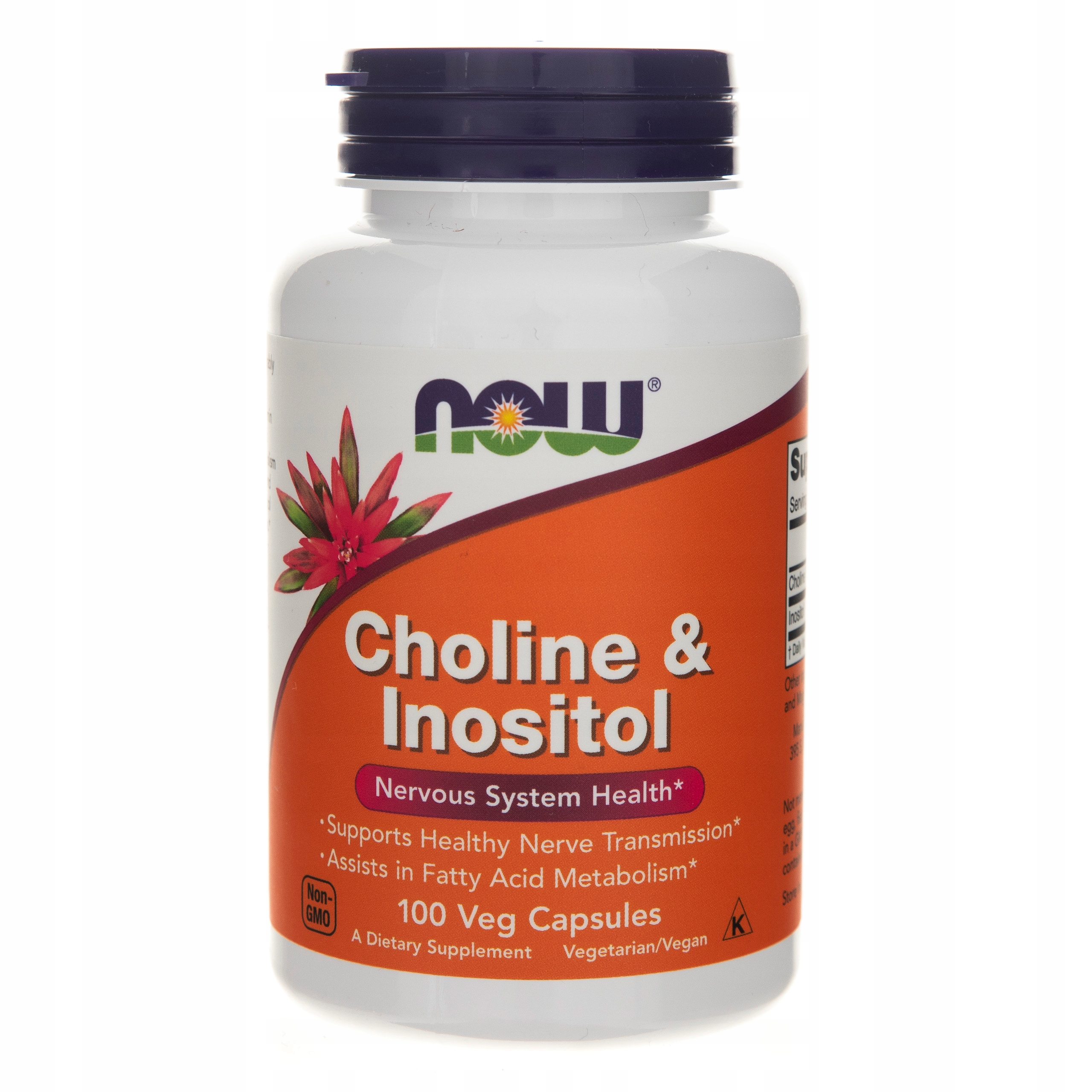 

Now Foods Choline & Inositol 250/250MG 100VC