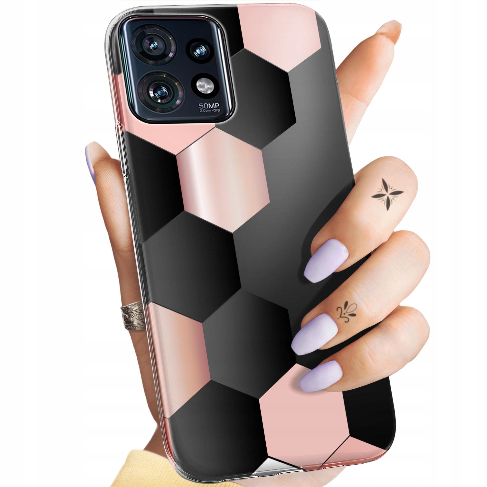 Etui Do Motorola Edge 40 Pro Geometryczne Symetria Obudowa Pokrowiec
