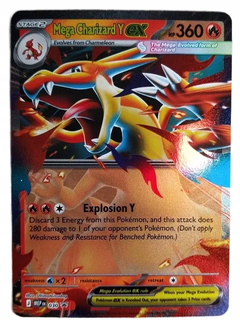 Karta Pokemon Tcg Charizard Y Ex (MEP030)