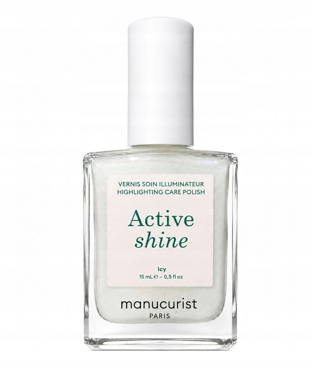 Manucurist Active Shine Lak – kondicionér na nehty 15 ml Shine Icy (2)