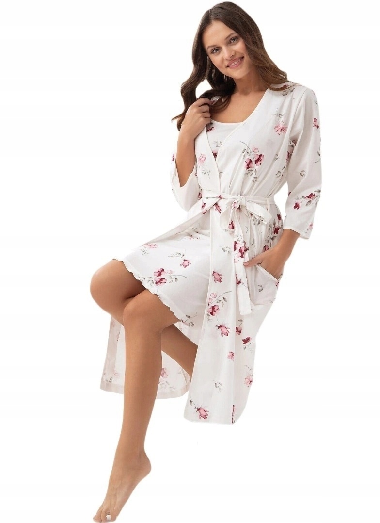 Dámský Župan 376/XL Ekri Květy