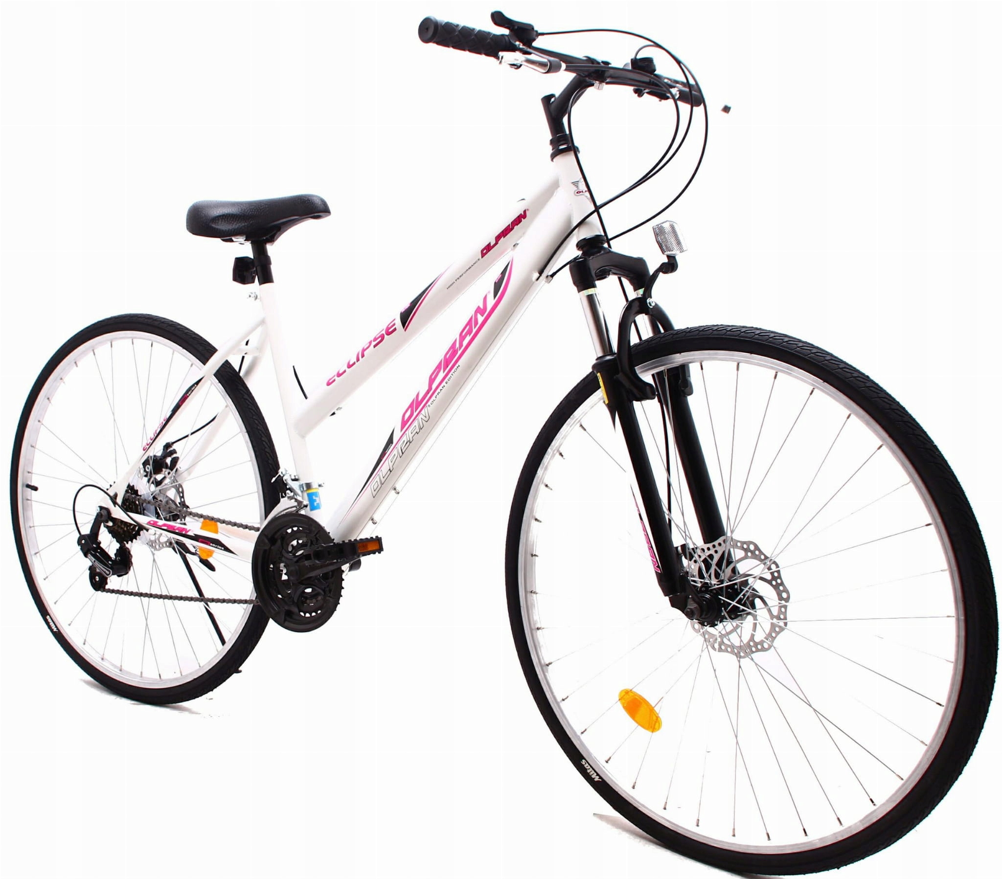 Rower crossowy Olpran Eclipse Sus Full Disc "L" 28" Biały Rozmiar ramy 18 cali