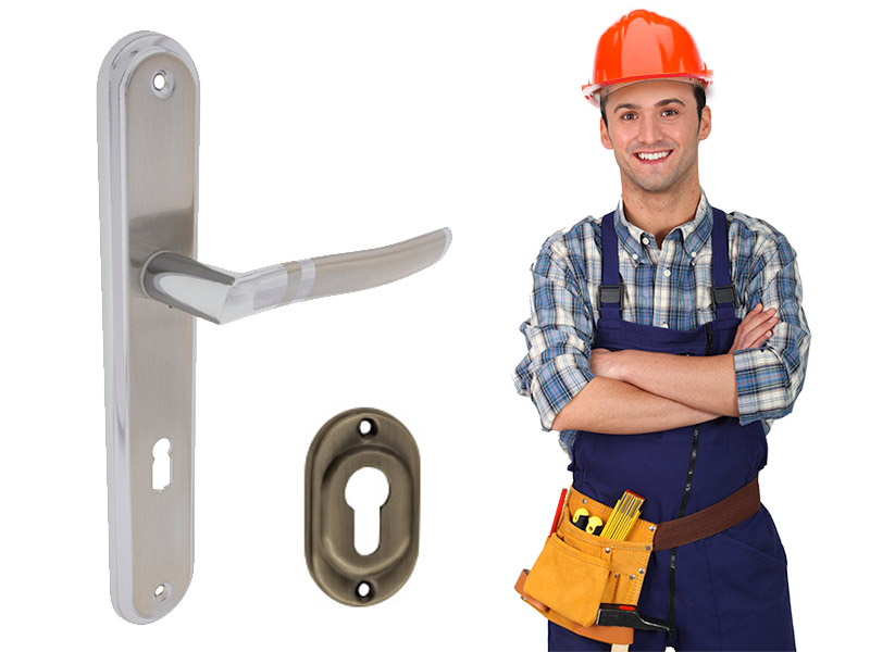 

Alubrass Klamka drzwiowa model Torino