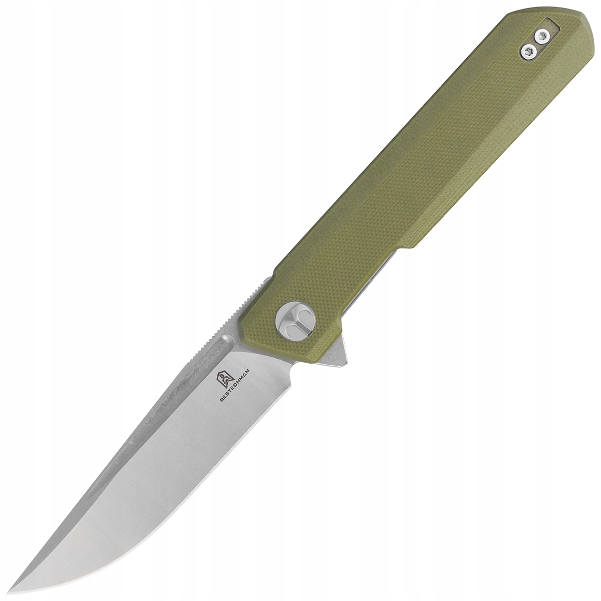 Nůž zavírací Bestechman Dundee Od Green G10 Stonewash Satin D2 od Ostap Hel