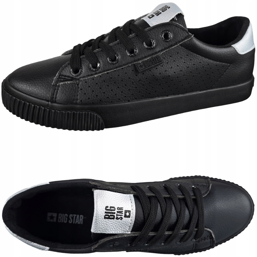 

Trampki Big Star czarne ekoskóra HH274074 41
